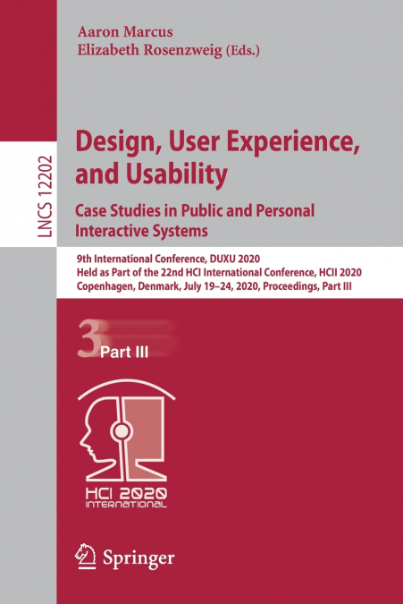 Design, User Experience, and Usability. Case Studies in Public and Personal Interactive Systems