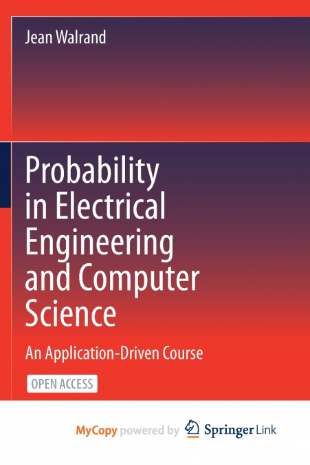 Probability in Electrical Engineering and Computer Science