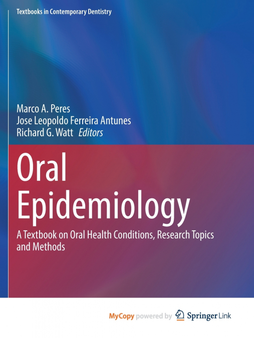 Oral Epidemiology