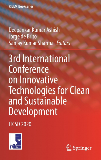 3rd International Conference on Innovative Technologies for Clean and Sustainable Development