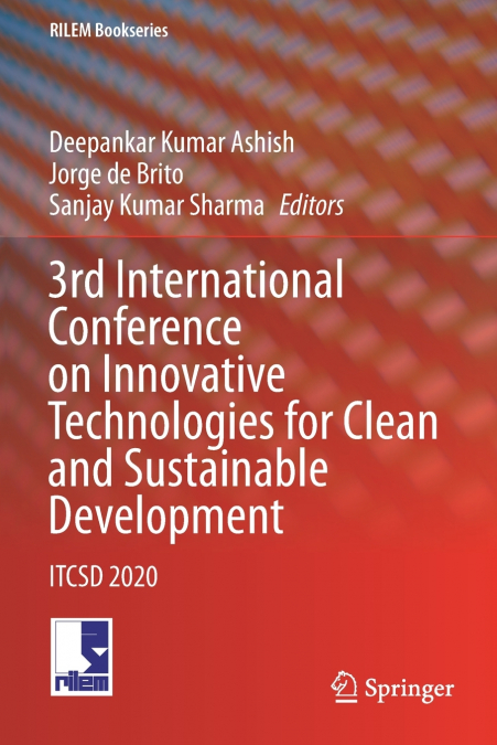 3rd International Conference on Innovative Technologies for Clean and Sustainable Development