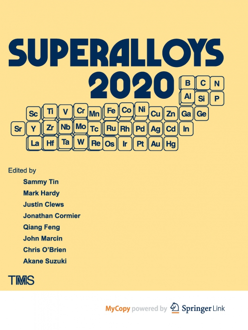 Superalloys 2020