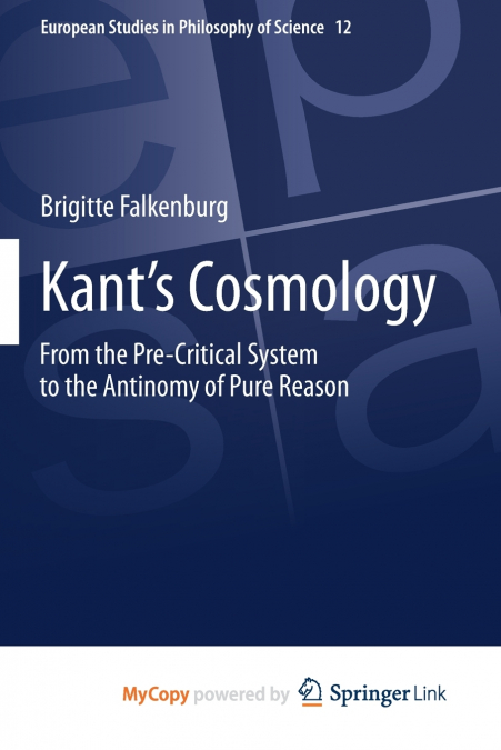 Kant’s Cosmology