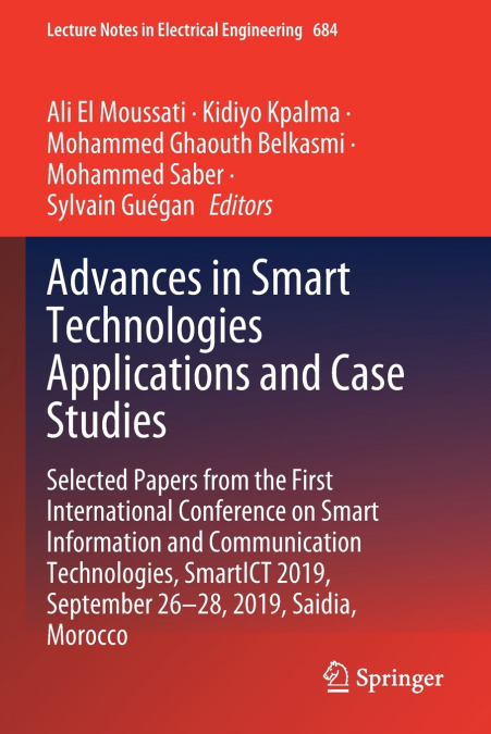 Advances in Smart Technologies Applications and Case Studies