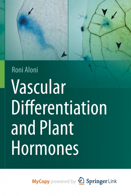 Vascular Differentiation and Plant Hormones