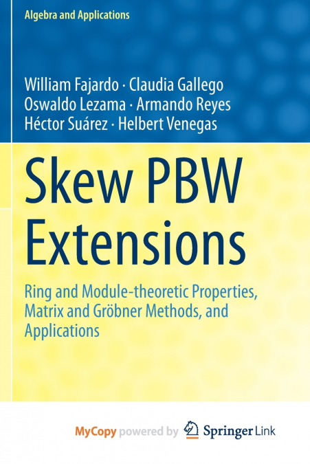 Skew PBW Extensions