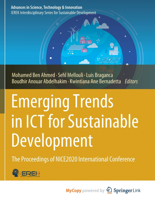 Emerging Trends in ICT for Sustainable Development