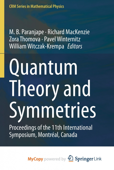 Quantum Theory and Symmetries