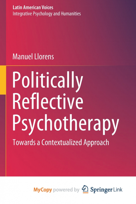 Politically Reflective Psychotherapy