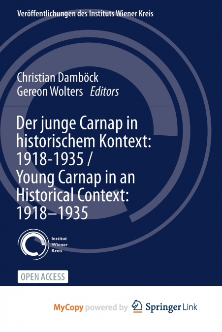 Der junge Carnap in historischem Kontext