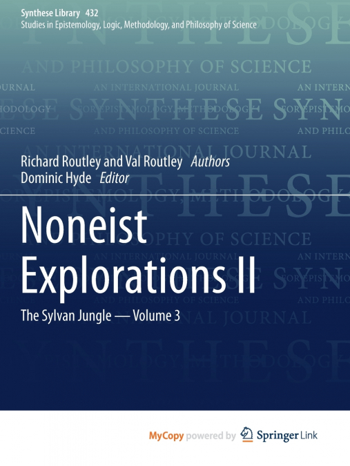 Noneist Explorations II
