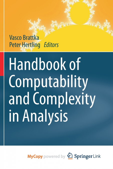 Handbook of Computability and Complexity in Analysis