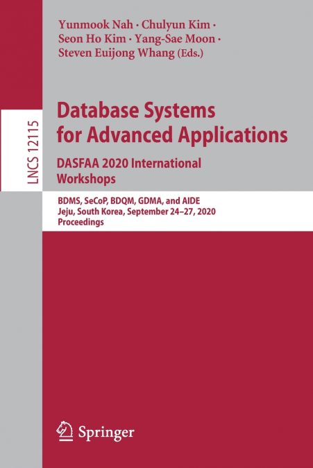 Database Systems for Advanced Applications. DASFAA 2020 International Workshops