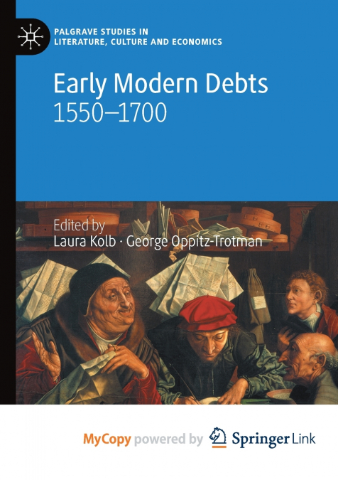 Early Modern Debts