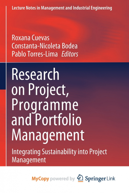 Research on Project, Programme and Portfolio Management