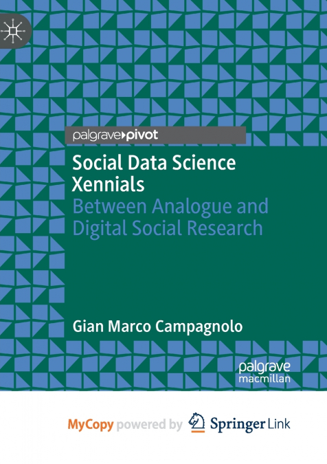 Social Data Science Xennials