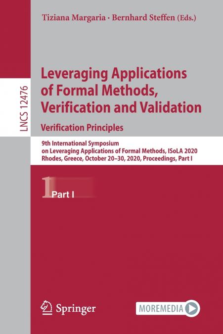 Leveraging Applications of Formal Methods, Verification and Validation