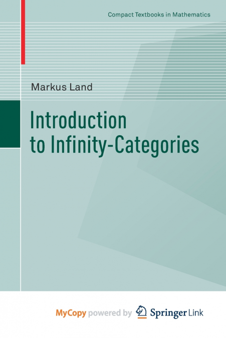 Introduction to Infinity-Categories