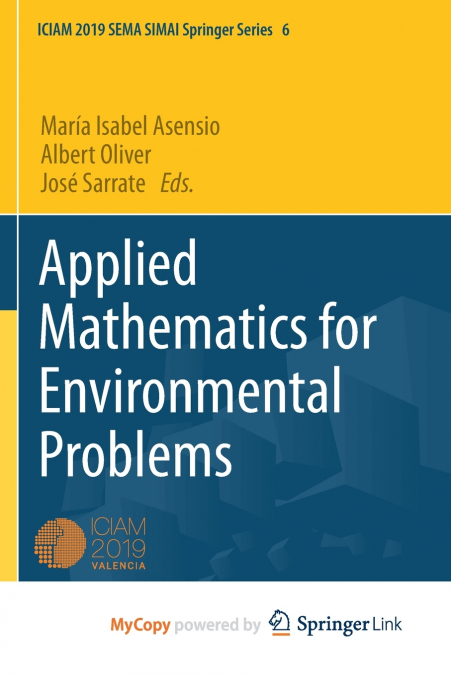 Applied Mathematics for Environmental Problems
