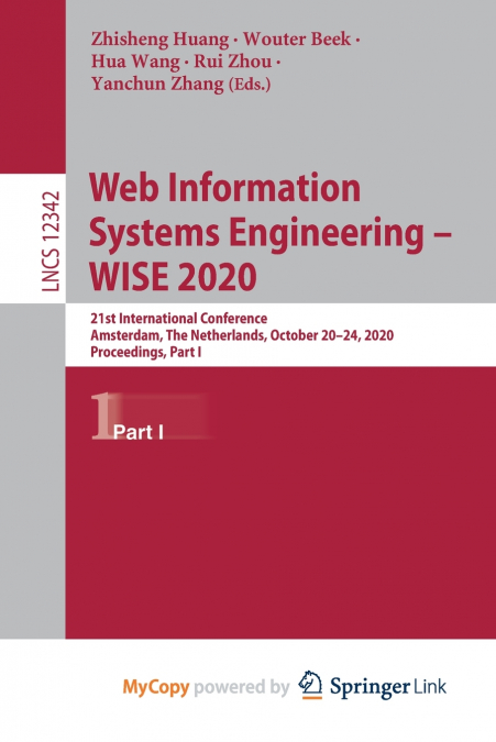 Web Information Systems Engineering - WISE 2020