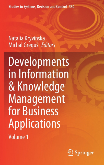 Developments in Information & Knowledge Management for Business Applications