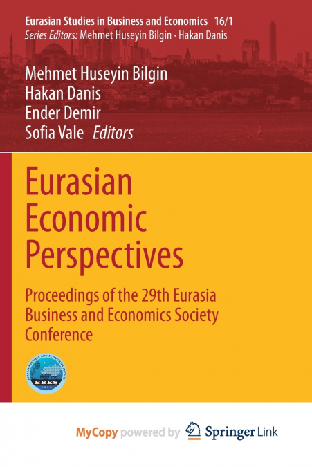 Eurasian Economic Perspectives