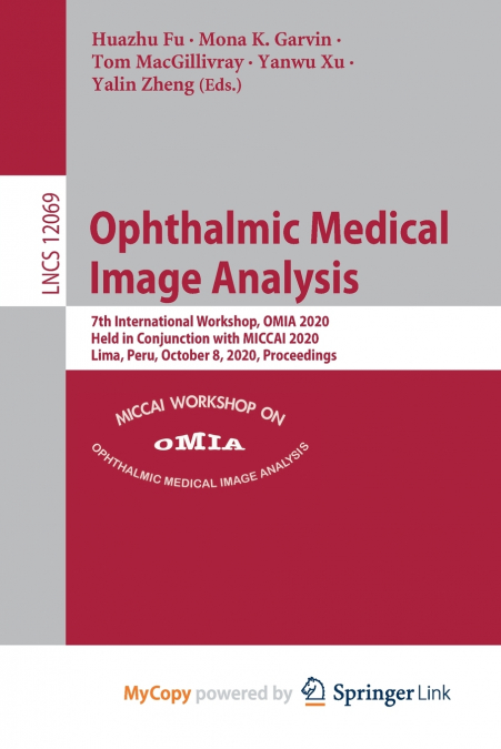 Ophthalmic Medical Image Analysis