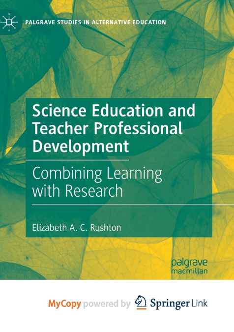 Science Education and Teacher Professional Development