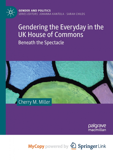 Gendering the Everyday in the UK House of Commons