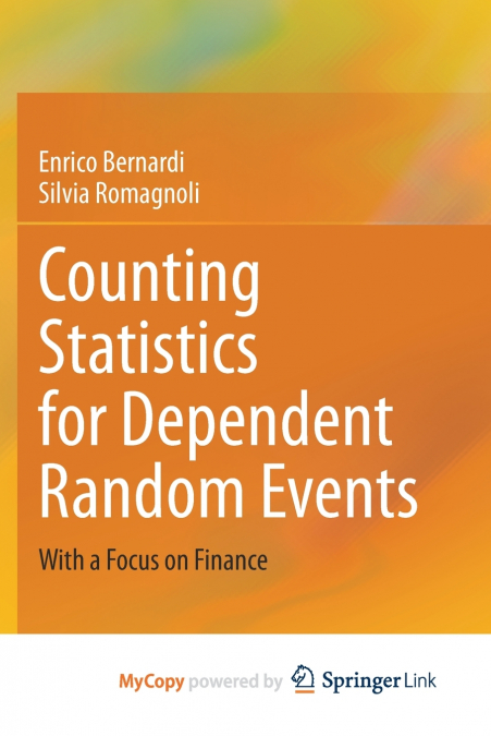 Counting Statistics for Dependent Random Events