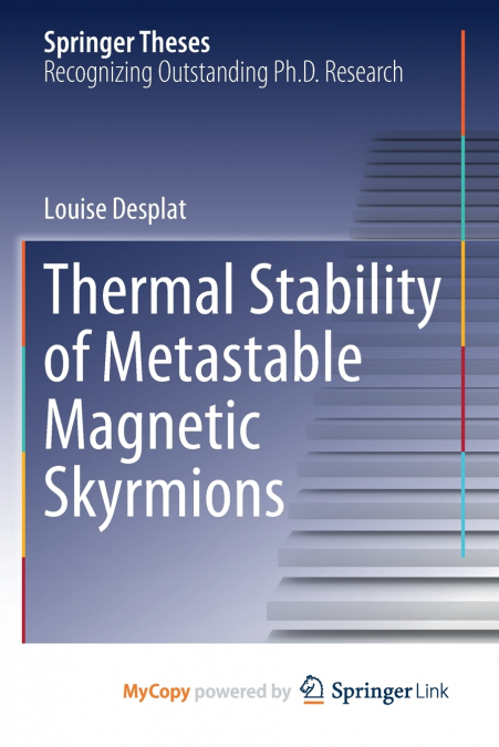 Thermal Stability of Metastable Magnetic Skyrmions