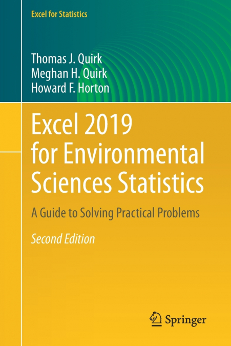 Excel 2019 for Environmental Sciences Statistics