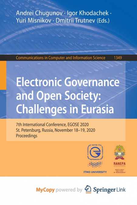 Electronic Governance and Open Society