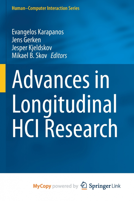 Advances in Longitudinal HCI Research