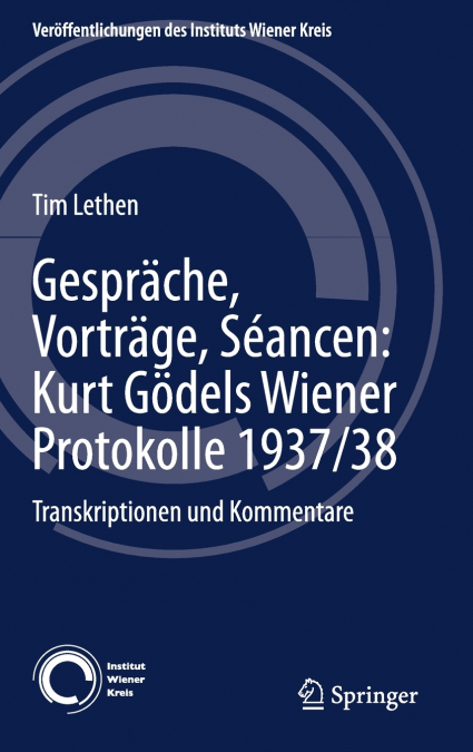 Gespräche, Vorträge, Séancen