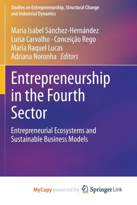 Entrepreneurship in the Fourth Sector