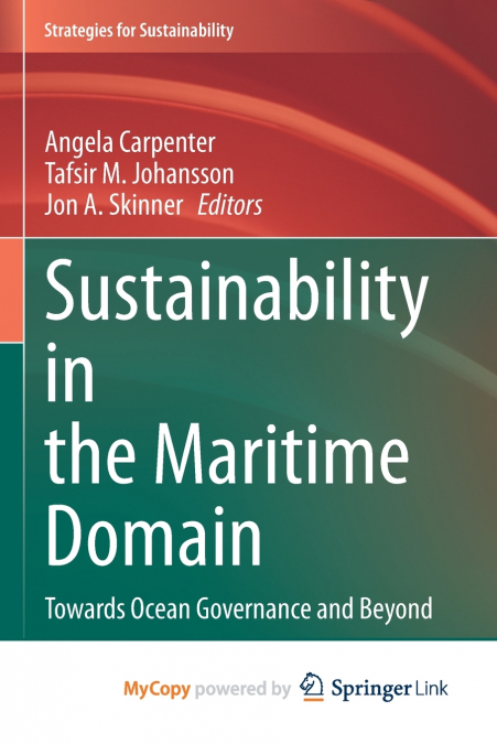 Sustainability in the Maritime Domain