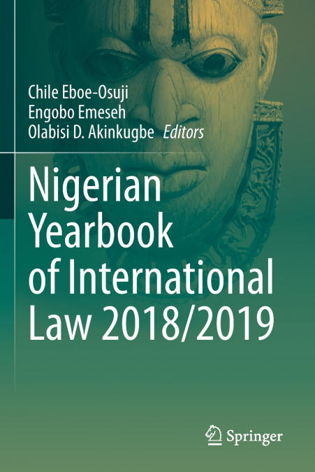 Nigerian Yearbook of International Law 2018/2019