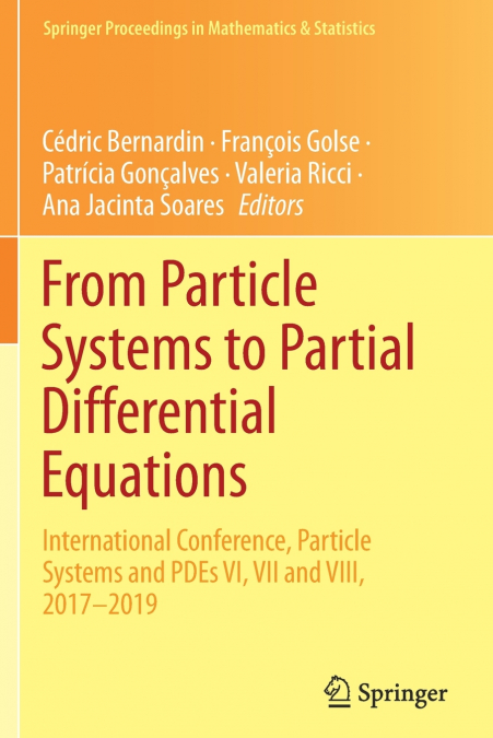 From Particle Systems to Partial Differential Equations