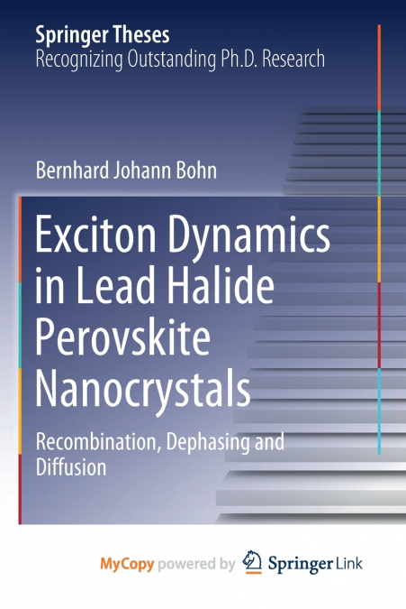 Exciton Dynamics in Lead Halide Perovskite Nanocrystals