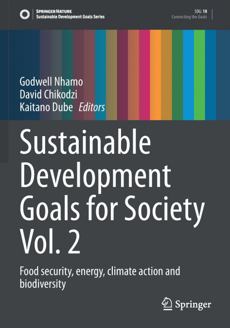 Sustainable Development Goals for Society Vol. 2