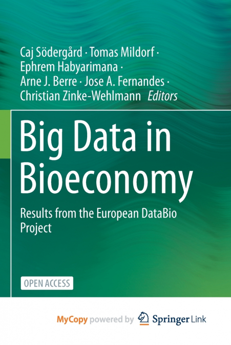 Big Data in Bioeconomy