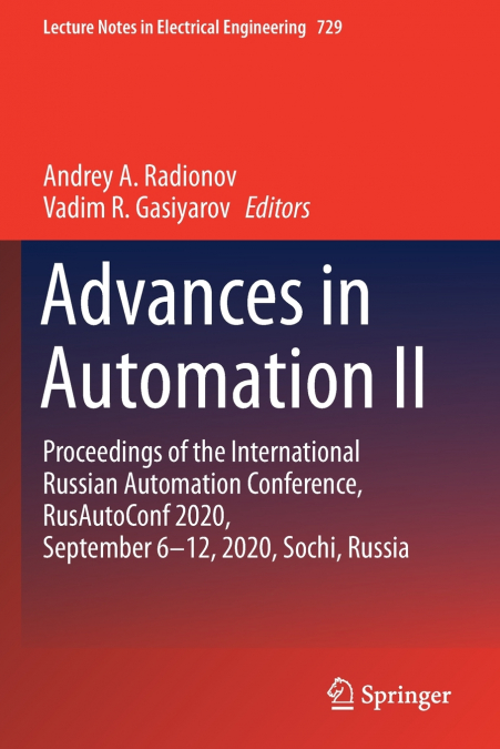 Advances in Automation II
