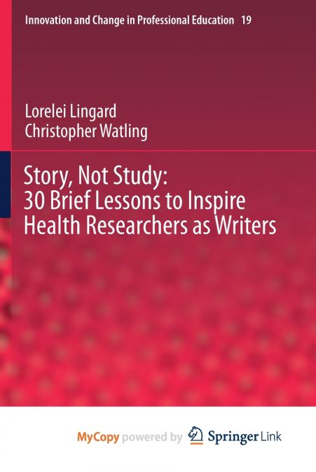 Story, Not Study