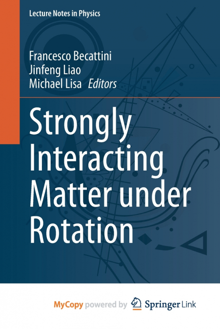 Strongly Interacting Matter under Rotation