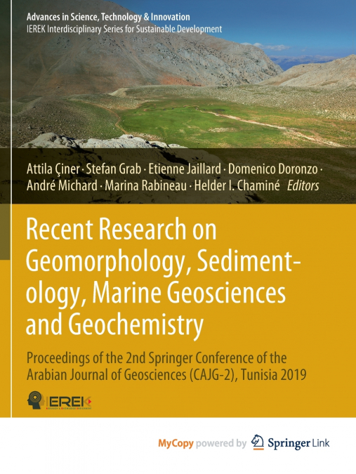 Recent Research on Geomorphology, Sedimentology, Marine Geosciences and Geochemistry