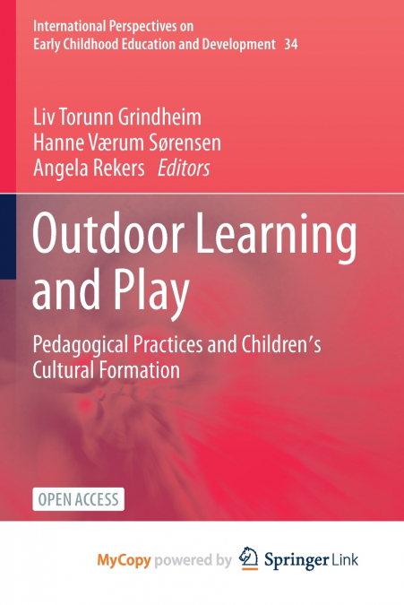 Outdoor Learning and Play