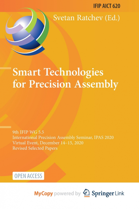 Smart Technologies for Precision Assembly