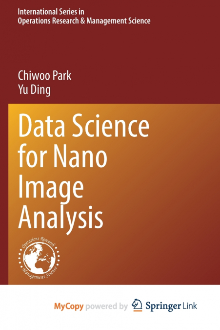 Data Science for Nano Image Analysis