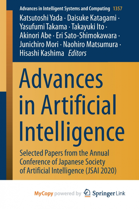 Advances in Artificial Intelligence